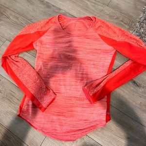 ATHLETA workout top long sleeve